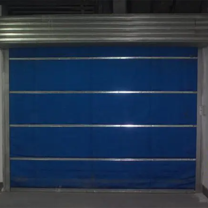 无机布单轨防火卷帘门